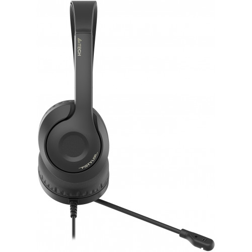 Наушники с микрофоном A4Tech Fstyler FH100i черный 1.8м накладные оголовье (FH100I (STONE BLACK))