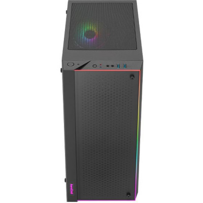 Корпус Aerocool Skribble черный без БП ATX 3x120mm 4x140mm 2xUSB3.0 audio bott PSU