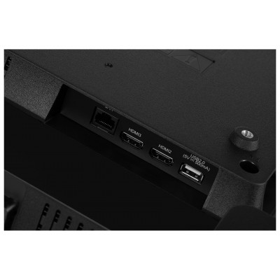 Телевизор LED Hyundai 40" H-LED40BS5003 Яндекс.ТВ Frameless черный FULL HD 60Hz DVB-T DVB-T2 DVB-C DVB-S DVB-S2 USB WiFi Smart TV