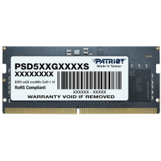Память DDR5 16GB 4800MHz Patriot PSD516G480081S RTL PC5-38400 CL40 SO-DIMM 262-pin 1.1В dual rank Ret