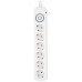 Сетевой фильтр Ippon BK-6-EU-5-10-W 5м (6 розеток) белый (коробка)