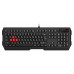 Клавиатура A4Tech Bloody B135N черный USB Multimedia for gamer LED (подставка для запястий) (B135N)
