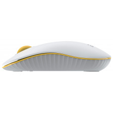 Мышь Acer OMR200 белый/желтый оптическая 1200dpi беспров. USB для ноутбука 3but (ZL.MCEEE.020)