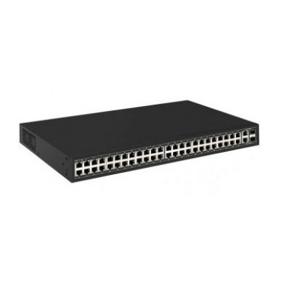 Коммутатор Osnovo SW-64822(700W) (L2) 50x100Мбит/с 2xКомбо(1000BASE-T/SFP) 48PoE 700W неуправляемый