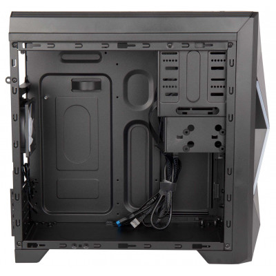 Корпус Hiper A68 черный без БП mATX 1x80mm 1x92mm 2xUSB2.0 1xUSB3.0 audio