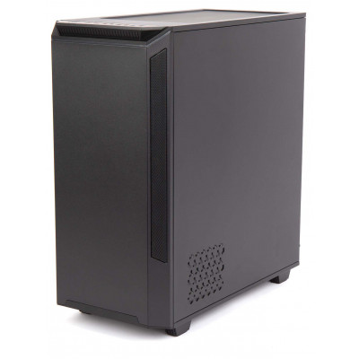 Корпус Hiper PB81 черный без БП ATX 4x120mm 2xUSB2.0 2xUSB3.0 audio bott PSU