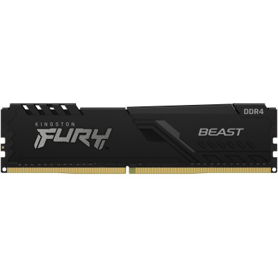 Память DDR4 32Gb 3600MHz Kingston KF436C18BB/32 Fury Beast RTL Gaming PC4-28800 CL18 DIMM 288-pin 1.35В dual rank с радиатором Ret