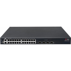 Коммутатор QTech QSW-4700-28TX-POE (L3) 24x1Гбит/с 4SFP+ 24PoE управляемый