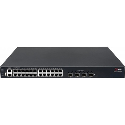 Коммутатор QTech QSW-4700-28TX-POE (L3) 24x1Гбит/с 4SFP+ 24PoE управляемый