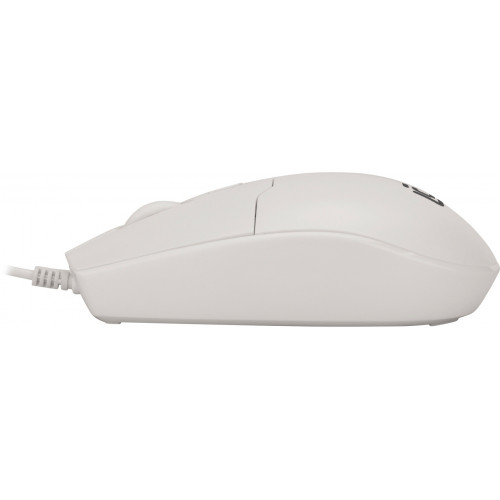 Мышь Оклик 147M белый оптическая 2000dpi USB 4but (1868746)