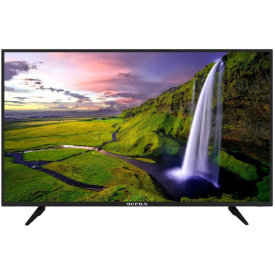 Телевизор LED Supra 43" STV-LC43ST0045F черный FULL HD 60Hz DVB-T DVB-T2 DVB-C USB WiFi Smart TV (RUS)
