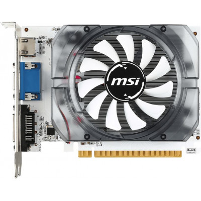 Видеокарта MSI PCI-E 2.0 N730-2GD3V3 NVIDIA GeForce GT 730 2Gb 128bit GDDR3 902/1600 DVIx1 HDMIx1 CRTx1 HDCP Ret