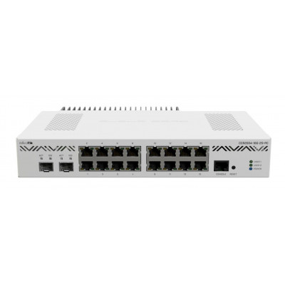 Маршрутизатор MikroTik CCR2004-16G-2S+PC 10/100/1000BASE-TX/SFP/SFP+ белый