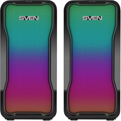 Колонки Sven 435 2.0 черный 10Вт BT