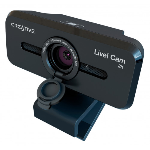 Камера Web Creative Live! Cam SYNC V3 черный 5Mpix (2560x1440) USB2.0 с микрофоном (73VF090000000)