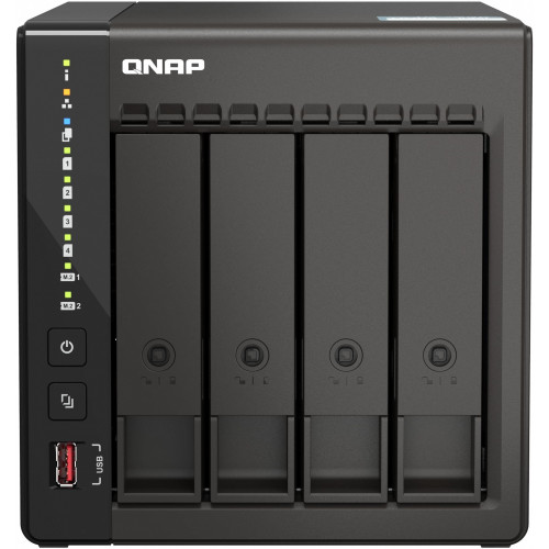 Сетевое хранилище NAS Qnap Original TS-453E-8G 4-bay настольный Celeron J6412