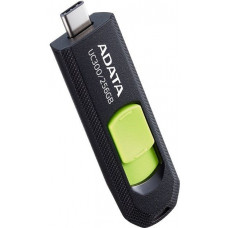 Флеш Диск A-Data 256Gb Type-C UC300 ACHO-UC300-256G-RBK/GN USB3.2 черный/зеленый