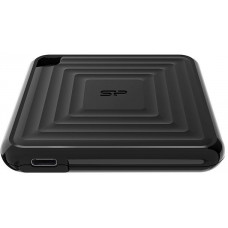 Накопитель SSD Silicon Power USB-C 256Gb SP256GBPSDPC60CK PC60 1.8" черный