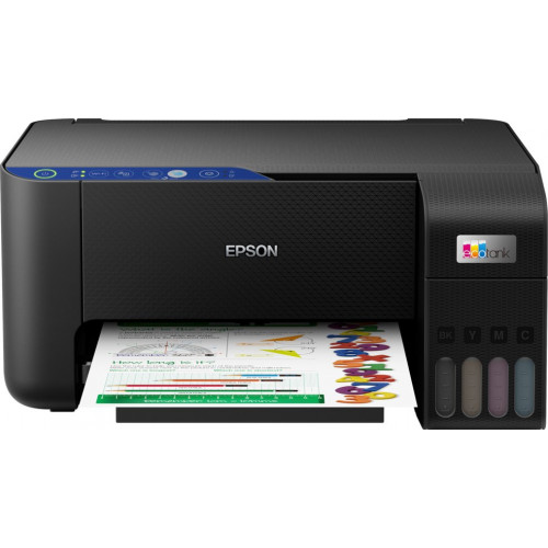 МФУ струйный Epson L3251 (C11CJ67409/C11CJ67406/419) A4 WiFi черный