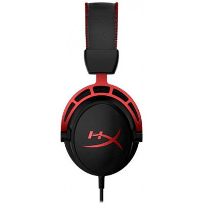 Наушники с микрофоном HyperX Cloud Alpha красный/черный 1.3м мониторные оголовье (4P5L1AB#UUF)