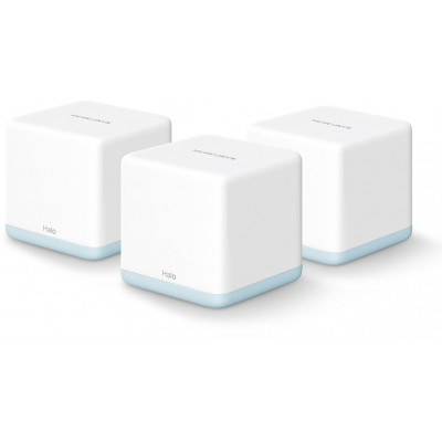 Бесшовный Mesh роутер Mercusys Halo H30(2-pack) AC1200 10/100BASE-TX белый (упак.:2шт)