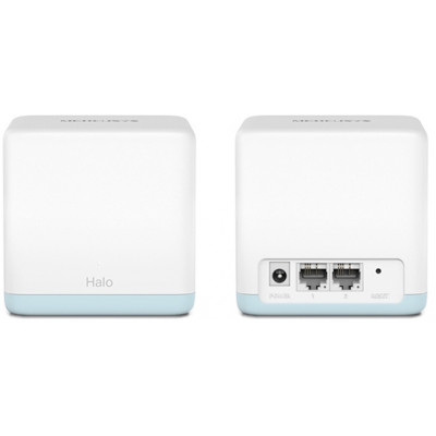 Бесшовный Mesh роутер Mercusys Halo H30 (HALO H30(3-PACK)) AC1200 10/100BASE-TX белый (упак.:3шт)