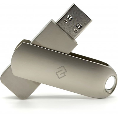 Флеш Диск Digma 64Gb DRIVE3 DGFUM064A30SR USB3.0 серебристый