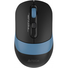 Мышь A4Tech Fstyler FB10CS черный/синий оптическая 2000dpi silent беспров. BT/Radio USB 4but (FB10CS USB ASH BLUE)