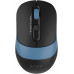 Мышь A4Tech Fstyler FB10CS черный/синий оптическая 2000dpi silent беспров. BT/Radio USB 4but (FB10CS USB ASH BLUE)