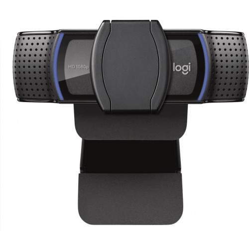 Камера Web Logitech HD Webcam C920e черный 3Mpix (1920x1080) USB2.0 с микрофоном (960-001086)