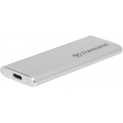 Накопитель SSD Transcend USB-C 500Gb TS500GESD260C серебристый