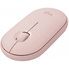 Мышь Logitech Pebble M350 розовый оптическая 1000dpi беспров. BT USB 2but (910-005575)