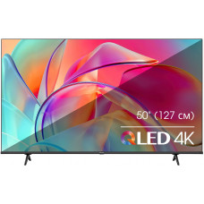 Телевизор QLED Hisense 50" 50E7KQ черный 4K Ultra HD 60Hz DVB-T DVB-T2 DVB-C DVB-S DVB-S2 USB WiFi Smart TV (RUS)