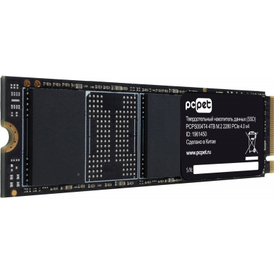 Накопитель SSD PC Pet PCIe 4.0 x4 4TB PCPS004T4 M.2 2280 OEM