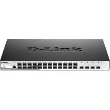 Коммутатор D-Link DGS-1210-28XS/ME/B2A (L2) 4x10Гбит/с 24SFP управляемый