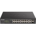 Коммутатор D-Link DGS-1100-18PV2/A (L2) 16x1Гбит/с 2xКомбо(1000BASE-T/SFP) 2SFP 130W настраиваемый