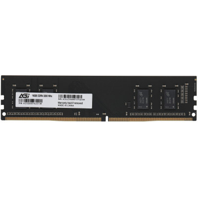 Память DDR4 16GB 3200MHz AGi AGI320016UD138 UD138 OEM PC4-25600 CL22 DIMM 288-pin 1.2В OEM Память DDR4 16GB 3200MHz AGi AGI320016UD138 UD138 OEM PC4-25600 CL22 DIMM 288-pin 1.2В OEM