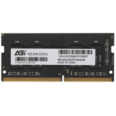 Память DDR4 16GB 3200MHz AGi AGI320016SD138 SD138 OEM PC4-25600 SO-DIMM 260-pin 1.2В OEM