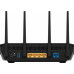 Роутер беспроводной Asus RT-AX5400 AX5400 10/100/1000BASE-TX/4G ready черный