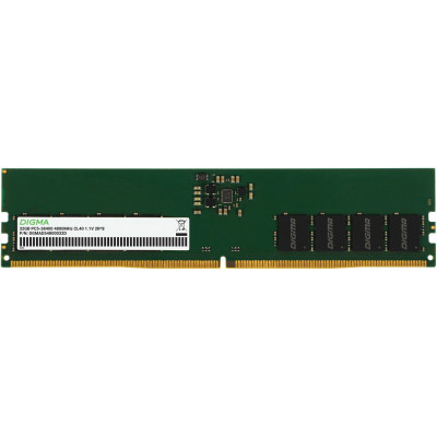 Память DDR5 32GB 4800MHz Digma DGMAD54800032D RTL PC5-38400 CL40 DIMM 288-pin 1.1В dual rank Ret
