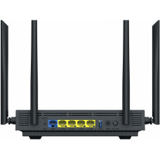 Роутер беспроводной Netis N6 AX1800 10/100/1000BASE-TX/4G ready черный