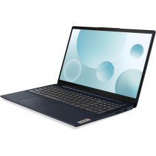 Ноутбук Lenovo IdeaPad 3 15IAU7 Core i5 1235U 8Gb SSD512Gb Intel Iris Xe graphics 15.6" IPS FHD (1920x1080) без ОС blue WiFi BT Cam (_82RK003WRK)