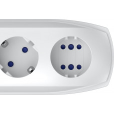 Сетевой фильтр Pilot PRO 2023 5м (6 розеток) серый (коробка)