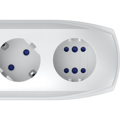 Сетевой фильтр Pilot PRO 2023 5м (6 розеток) серый (коробка)