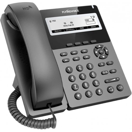 Телефон IP Flyingvoice P22P серый