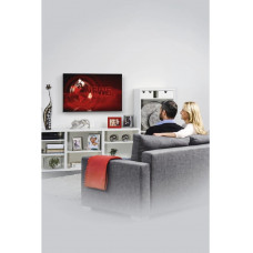Кронштейн для телевизора Hama 00220809 черный 32"-65" макс.35кг настенный фиксированный