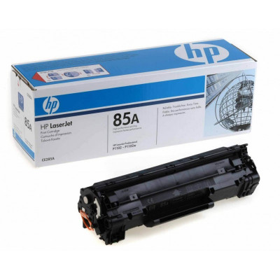 Картридж лазерный HP 85A CE285A черный (1600стр.) для HP LJ P1102/P1102w