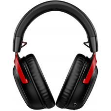 Наушники с микрофоном HyperX Cloud III Wireless черный/красный мониторные Radio оголовье (77Z46AA)