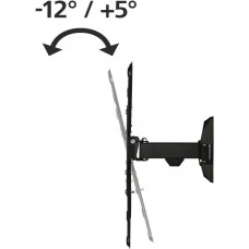 Кронштейн для телевизора Hama 00220823 черный 32"-65" макс.20кг настенный поворот и наклон