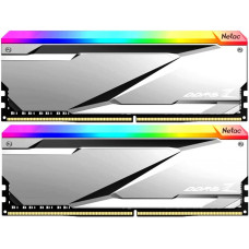 Память DDR5 2x16GB 6200MHz Netac NTZED5P62DP-32S Z RGB RTL Gaming PC5-49600 CL32 DIMM 288-pin 1.35В с радиатором Ret